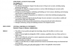 Account Manager Resume Strategic Account Manager Resume Sample account manager resume|wikiresume.com