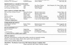 Acting Resume Template Actor Resumeplate Unique Acting Film 819x1024 acting resume template|wikiresume.com