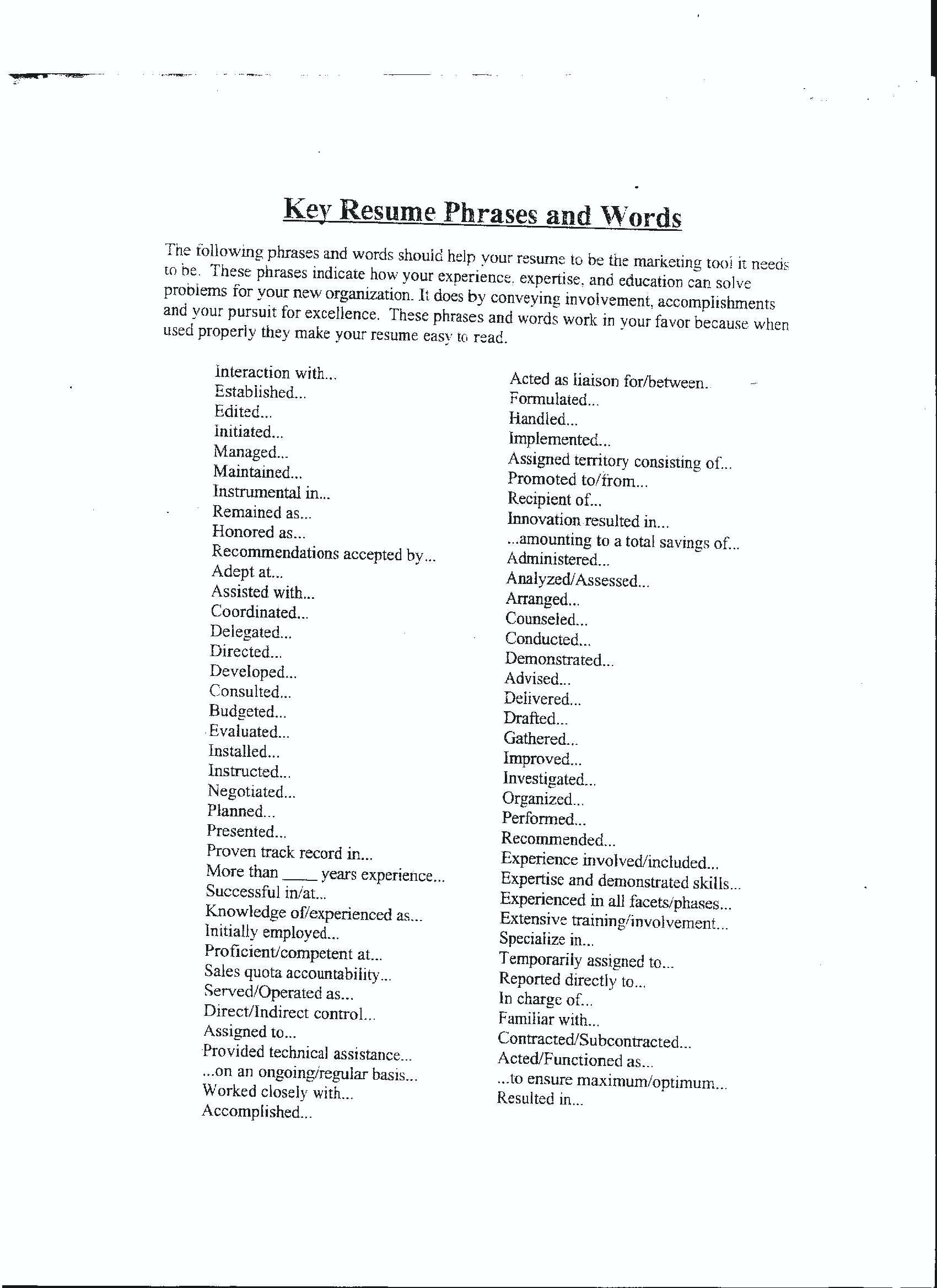 Action Words For Resume Be Words List Action Words List Resume Phrases And Words 1 Creative By Category Professional Cover Sight Words List For Kindergarten Printables action words for resume|wikiresume.com