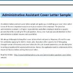 Administrative Assistant Cover Letter Administrative Assistant Cover Letter Doc administrative assistant cover letter|wikiresume.com