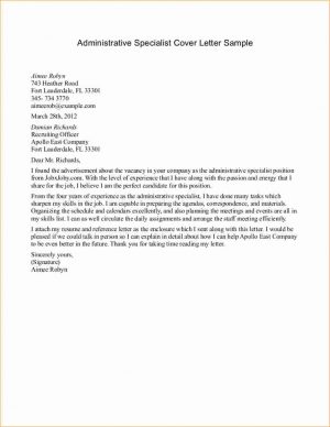 Administrative Assistant Cover Letters Cover Letter For Administrative Assistant Position Emelinespace