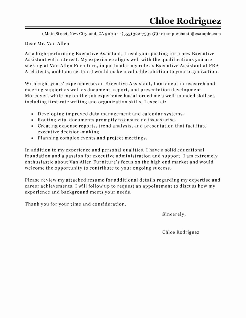 Administrative Assistant Cover Letters How To Write An Administrative Assistant Cover Letter For Best