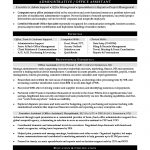 Administrative Assistant Resume Office Assistant administrative assistant resume|wikiresume.com