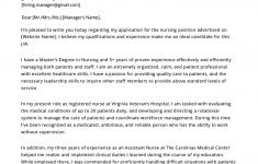 Application Cover Letter Registered Nurse Cover Letter Example Template application cover letter|wikiresume.com