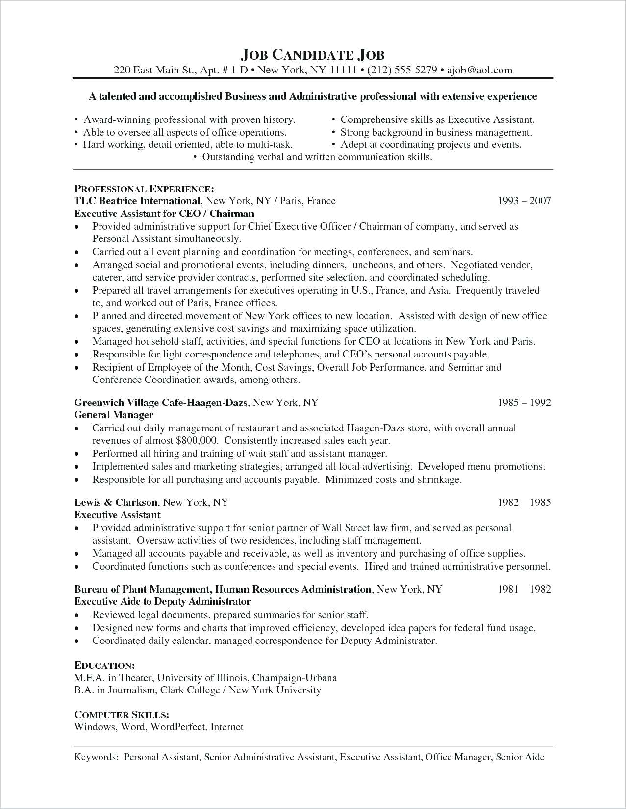 Assistant Principal Resume Assistant Principal Resume Sample Examples Education New Assis
