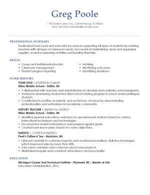 Basic Resume Examples  30 Resume Examples View Industry Job Title