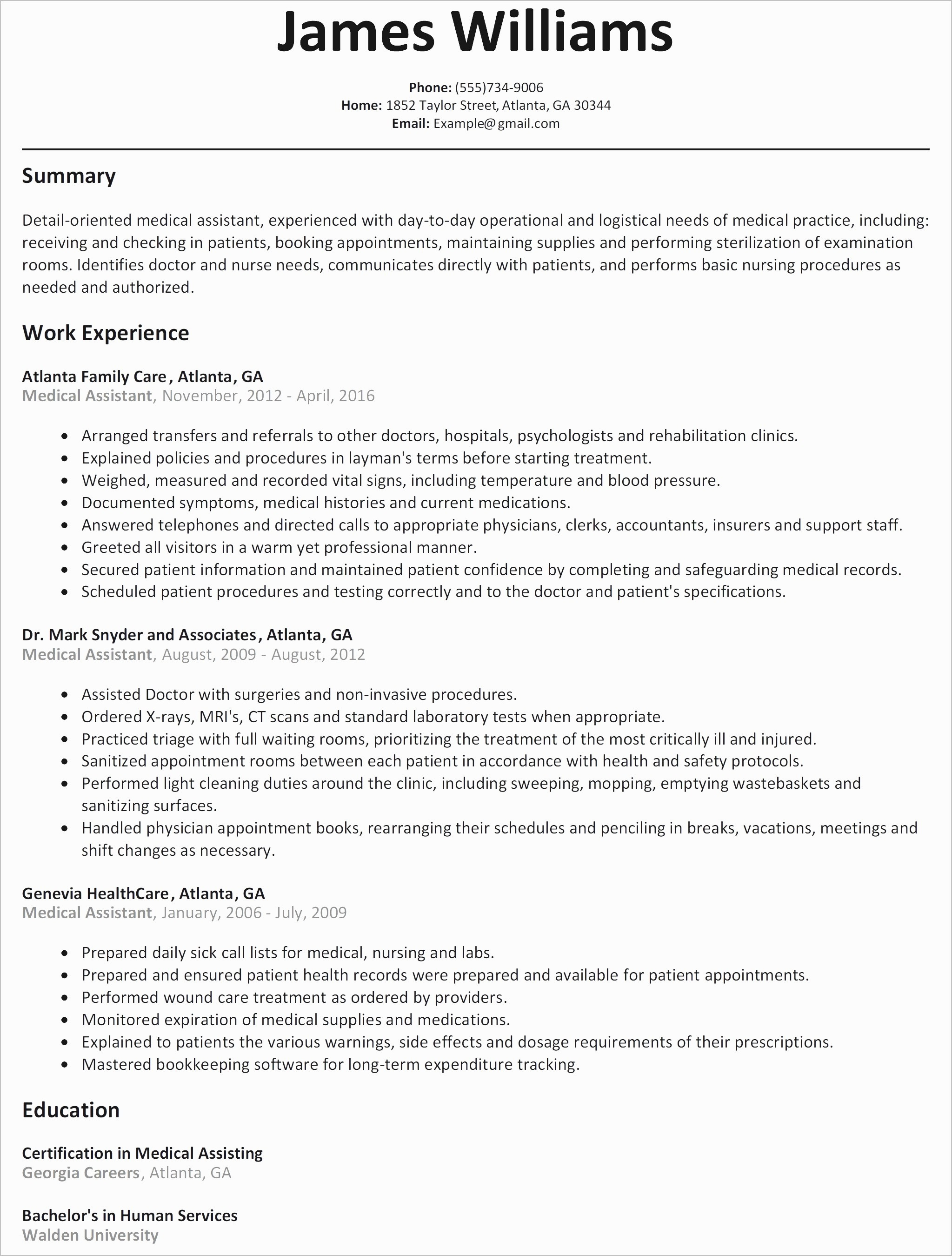 Basic Resume Examples  Resume Examples For Job Beautiful Resume Cover Letter Example