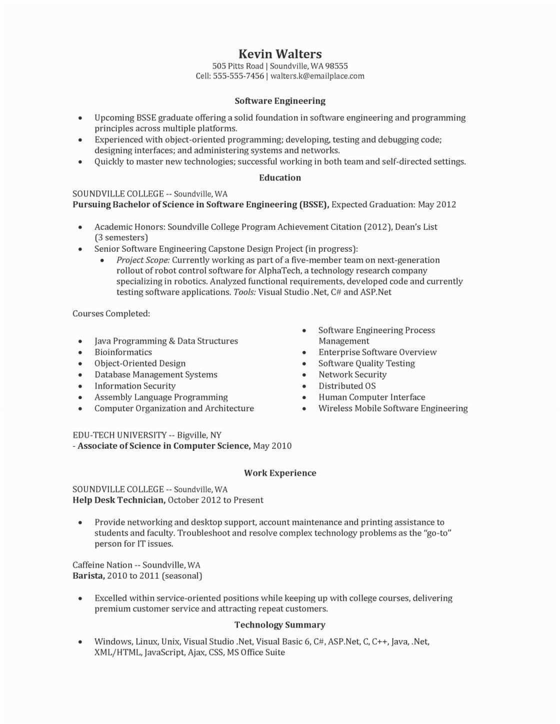 Basic Resume Template Cv Anglais Manager Curriculum Vitae Type Vita Resume Templates