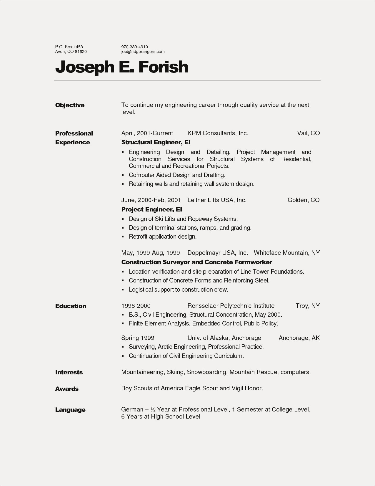 Best Resume Format 70 What Is The Best Resume Format To Use In 2018 Wwwauto Album