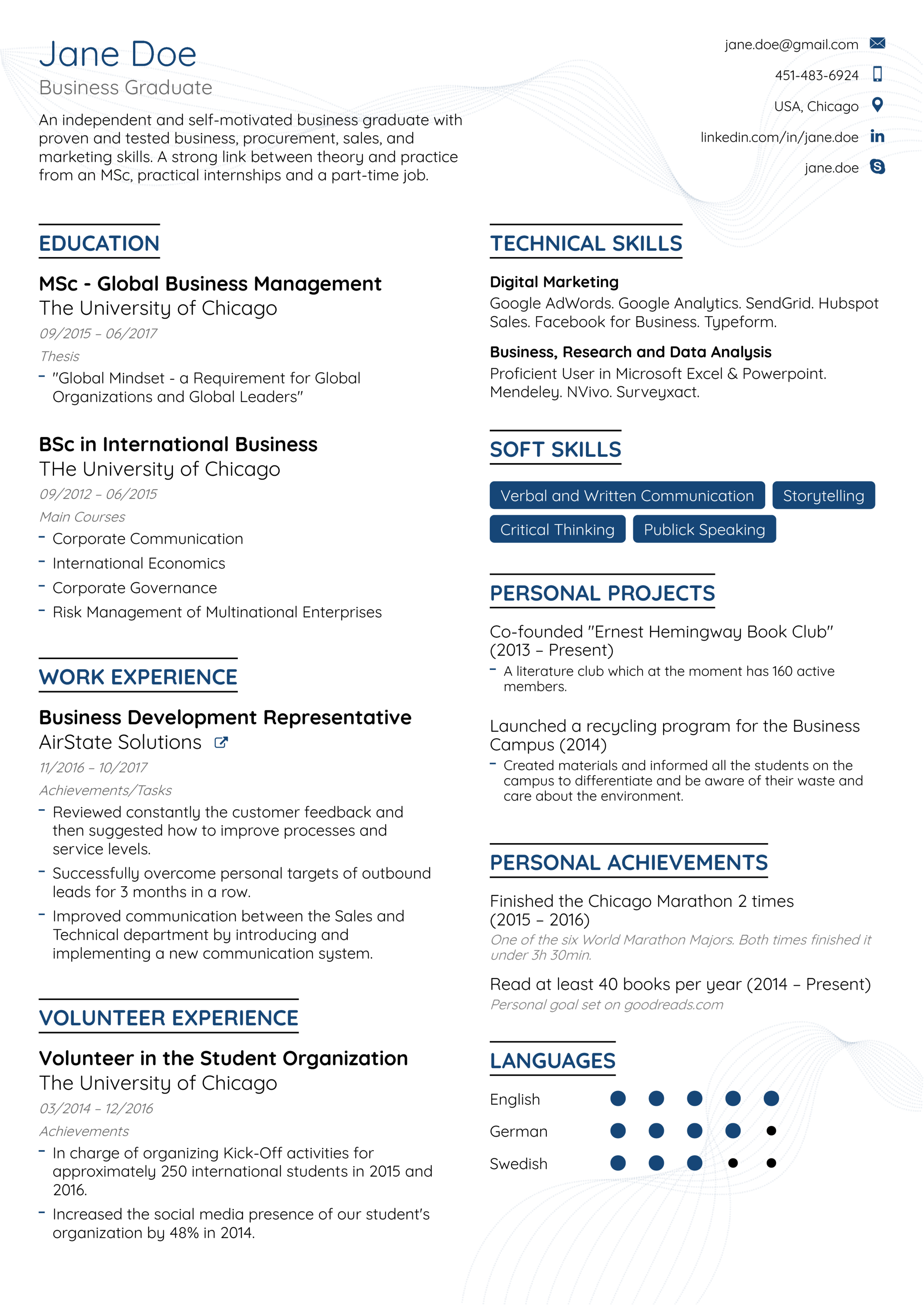 Best Resume Format How To Pick The Best Resume Format In 2019 Examples