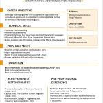 Best Resume Format Sample Resume Format For Fresh Graduates Single Page 41 best resume format|wikiresume.com