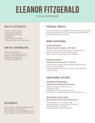 Best Resume Templates 2019 - wikiresume.com