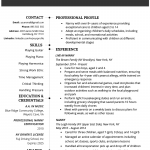 Best Resume Template Nanny Resume Example Template best resume template|wikiresume.com