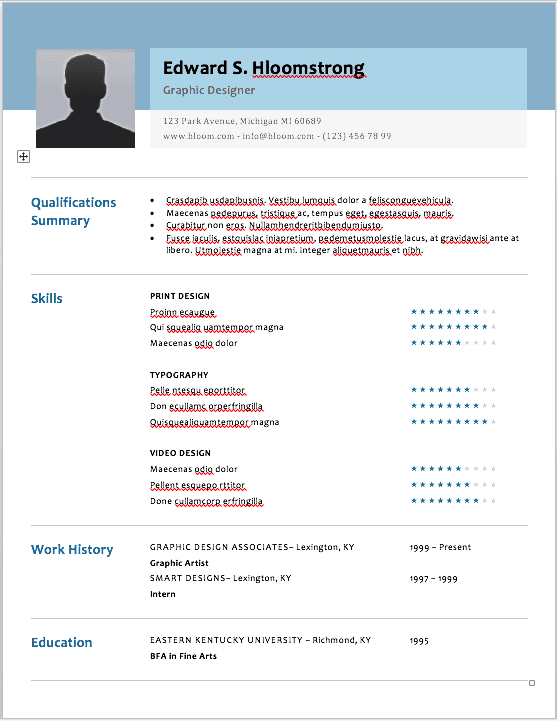 Best Resume Template The 17 Best Resume Templates For Every Type Of Professional