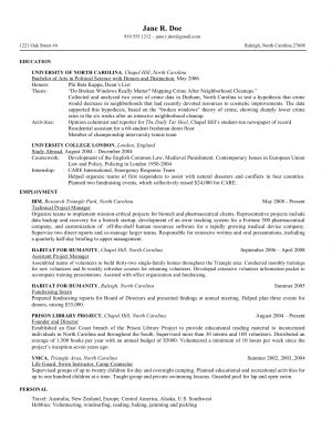 College Resume Template 7 Law School Resume Templates Prepping Your Resume For Law School