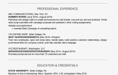 College Student Resume 2063202v1 5bc7615b4cedfd0051b67b07 college student resume|wikiresume.com