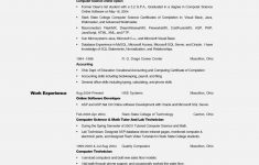 Computer Science Resume Computer Science Resume Resume Badak Computer Science Resume Sample computer science resume|wikiresume.com