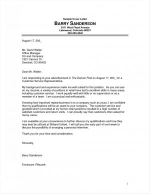 Cover Letter Example Teacher  Cover Letter Example No Experience Valid Experience Sample Cover