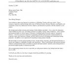 Cover Letter For Teachers Sample Teacher Cover Letter Resignation Letters For Aide With No