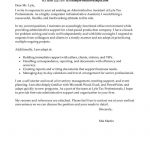 Cover Letter Sample For Resume Administration Office Support Administrative Assistant Standard 800x1035 cover letter sample for resume|wikiresume.com