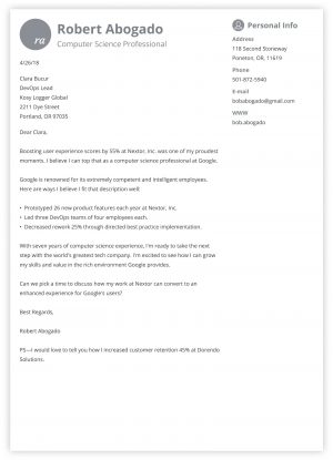 Cover Letters Template  How To Write A Cover Letter For A Resume 12 Job Winning Examples