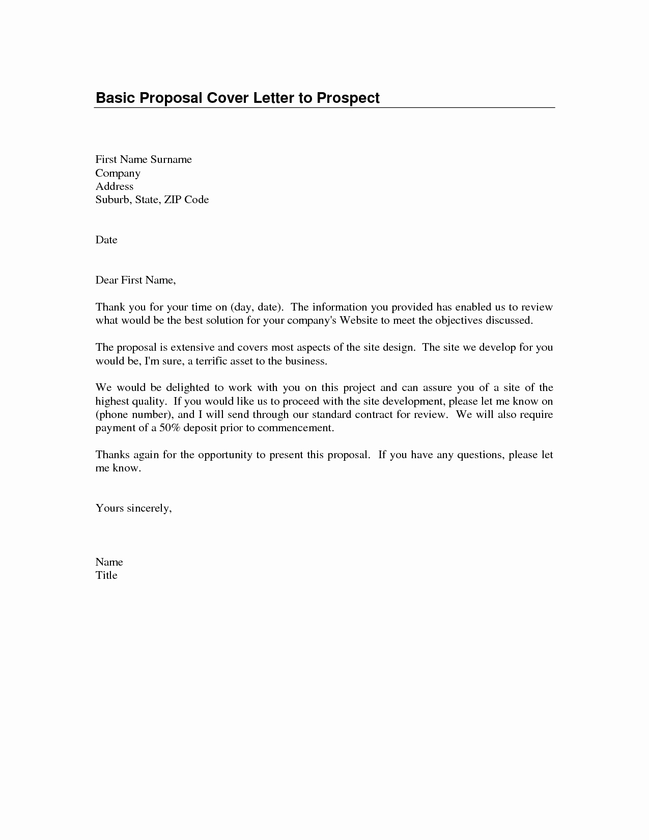 Cover Letters Template  Simple Cover Letter Template Word Inspirational Basic Cover Letter