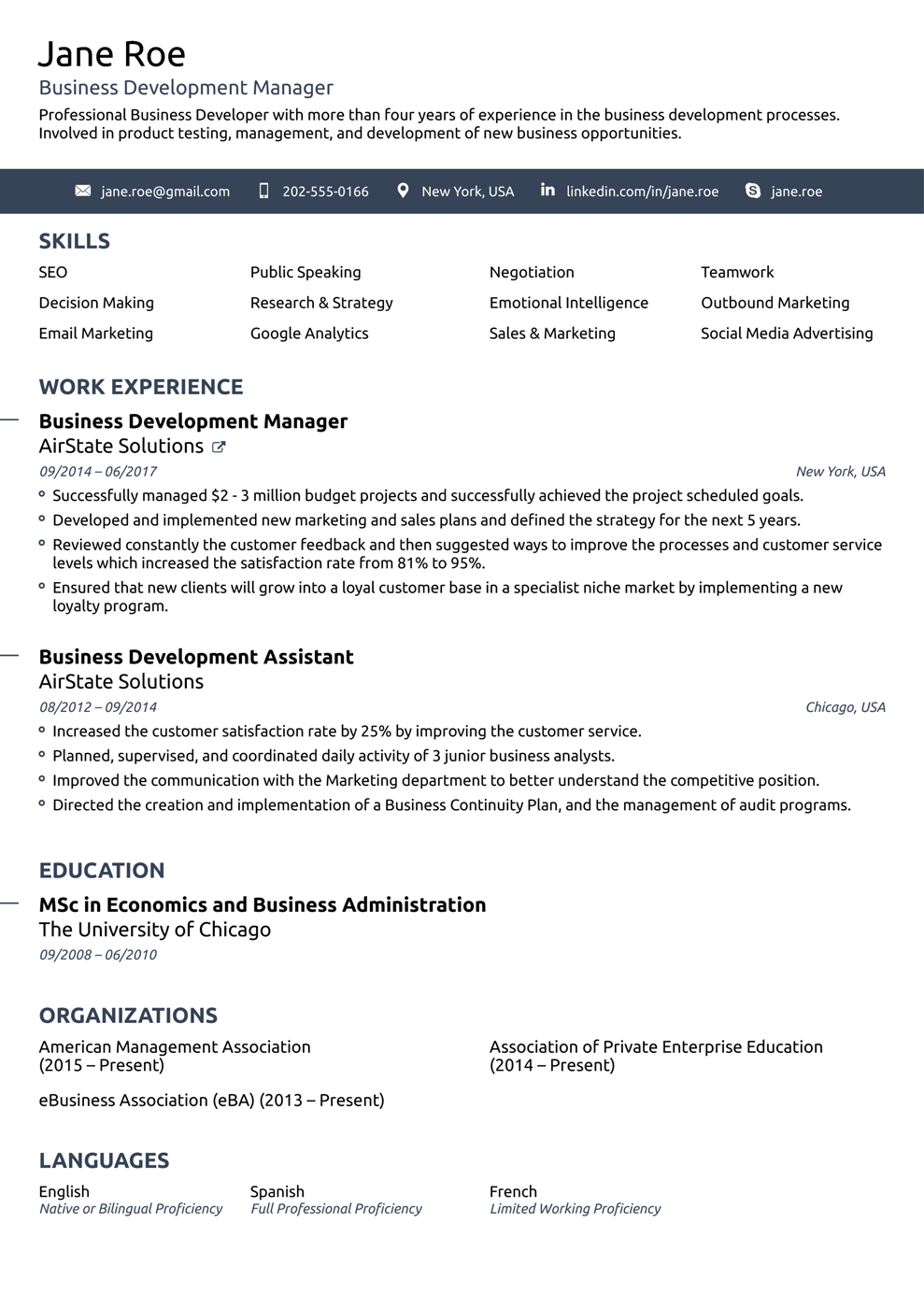 Creating A Resume Simple Resume Template creating a resume|wikiresume.com