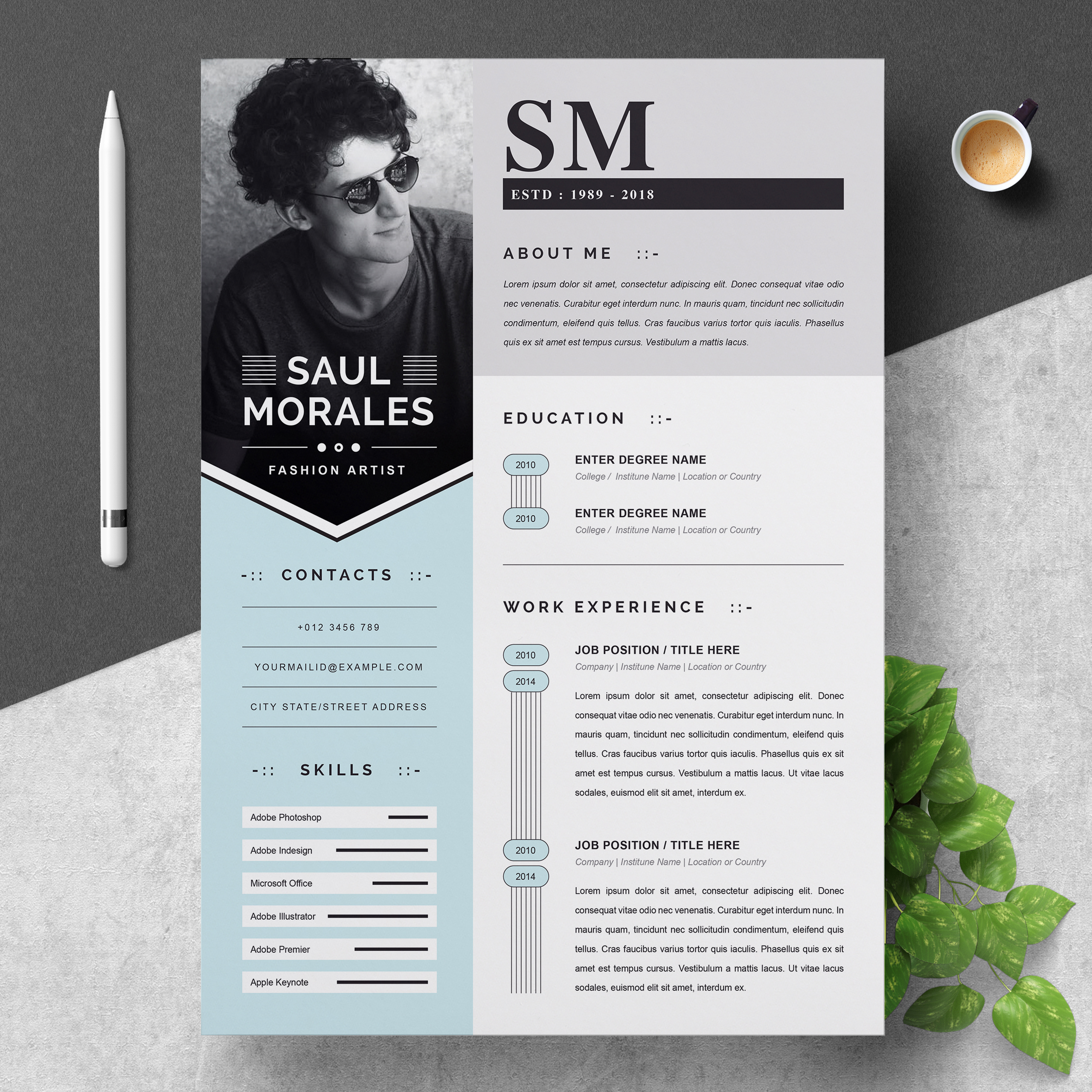 Creative Resume Template Free 1860567 1558599483352 01 Clean Professional Creative And Modern Resume Cv Curriculum Vitae Design Template Ms Word Apple Pages Psd Free Download creative resume template free|wikiresume.com