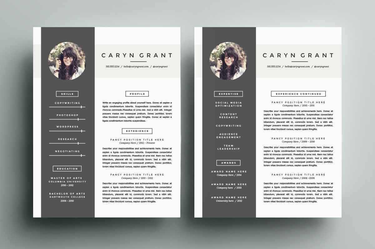 Creative Resume Templates Resume Template By Refinery Resume Co 1 creative resume templates|wikiresume.com