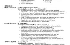 Customer Service Resume Air Import Export Agent Government Military Contemporary 1 customer service resume|wikiresume.com
