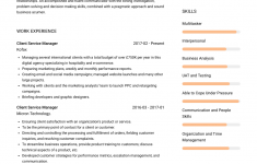 Customer Service Resume Examples Client Service Manager Cv Examples Chole customer service resume examples|wikiresume.com