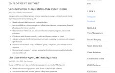Customer Service Resume Examples Customer Service Representative Resume 5 customer service resume examples|wikiresume.com