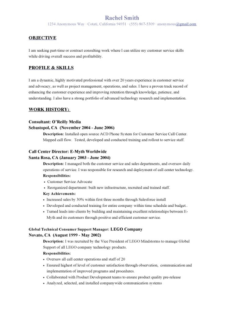 Customer Service Resume Examples Examples Of Customer Service Resumes 21 Representative Resume