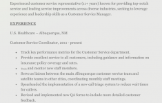 Customer Service Resume Examples Tom Hogan Resume customer service resume examples|wikiresume.com