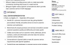 Customer Service Resume Objective Call Center Representative Resume Example Template customer service resume objective|wikiresume.com