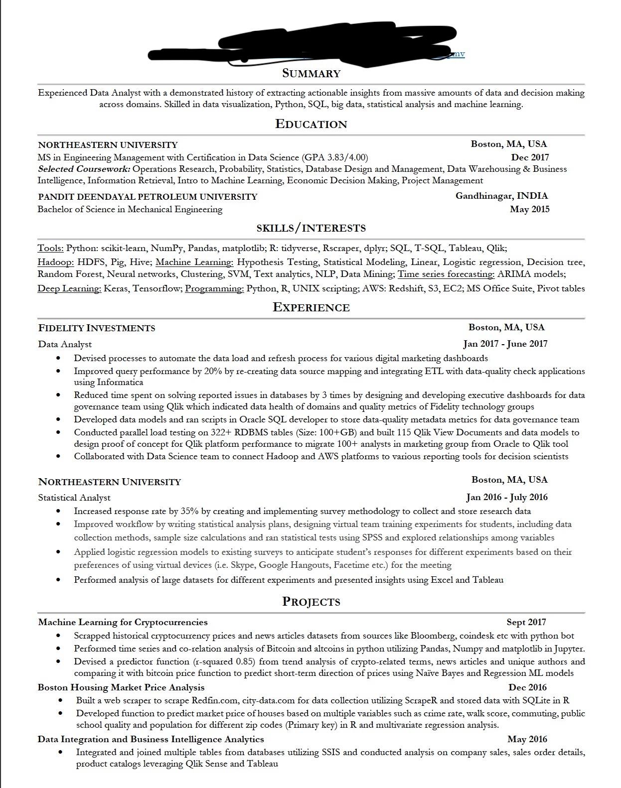 Data Analyst Resume Tbqba587nfh01 data analyst resume|wikiresume.com
