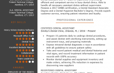 Dental Assistant Resume Dental Assistant Resume Example Template dental assistant resume|wikiresume.com