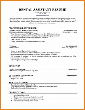Dental Assistant Resume Orthodontic Assistant Resume Sample 8 Dental Assisting Samples Nurse