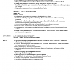Education On Resume Physical Education Teacher Resume Sample education on resume|wikiresume.com