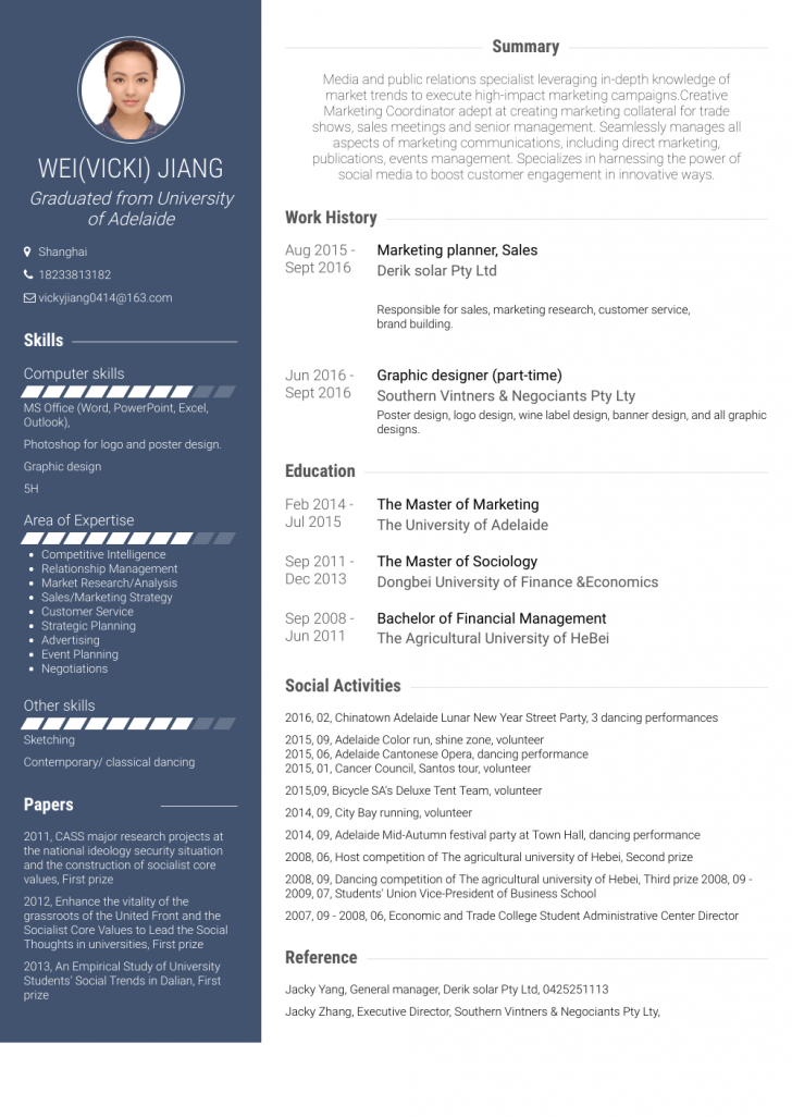 Event Planner Resume - wikiresume.com