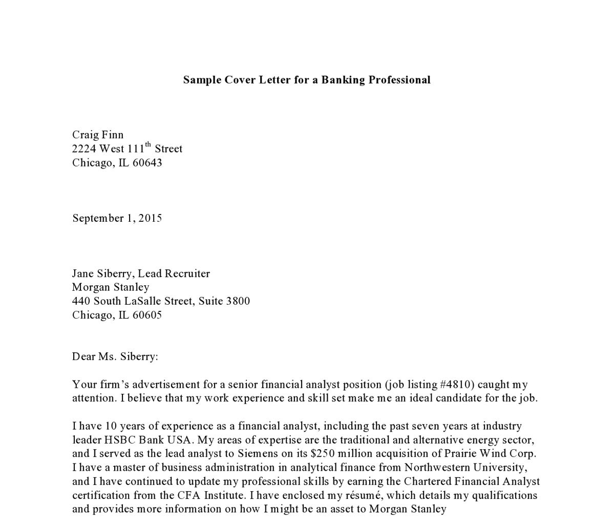 Example Cover Letter Cover Letter Tips How To Write A Good Cover Letter Vault