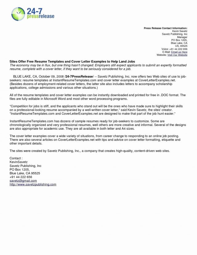 Example Cover Letter Example Cover Letter For Resume New Stand Out