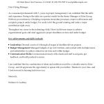 Example Cover Letter Management Senior Manager example cover letter|wikiresume.com