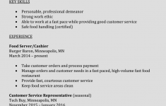Example Of A Resume Barista Resume Entry Level example of a resume|wikiresume.com