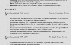 Executive Assistant Resume Administrative Assistant Resume Elizabeth Torres executive assistant resume|wikiresume.com