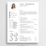 Free Resume Template Download Resume Template Zoey 01 free resume template download|wikiresume.com