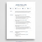 Free Resume Template Download Word Resume Template John 01 free resume template download|wikiresume.com
