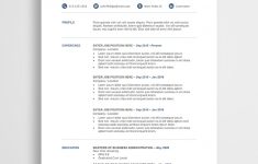 Free Resume Template Download Word Resume Template John 01 free resume template download|wikiresume.com