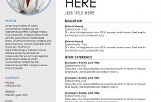 Free Resume Template Image free resume template|wikiresume.com