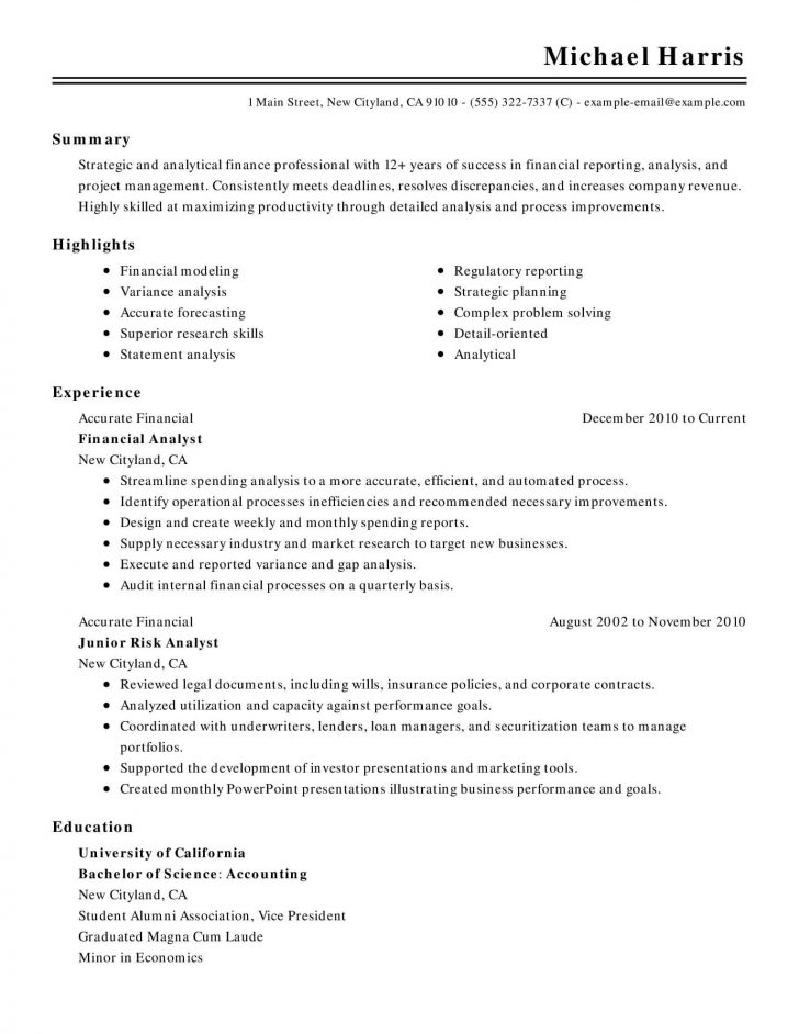 Free Resume Templates Microsoft Word - wikiresume.com